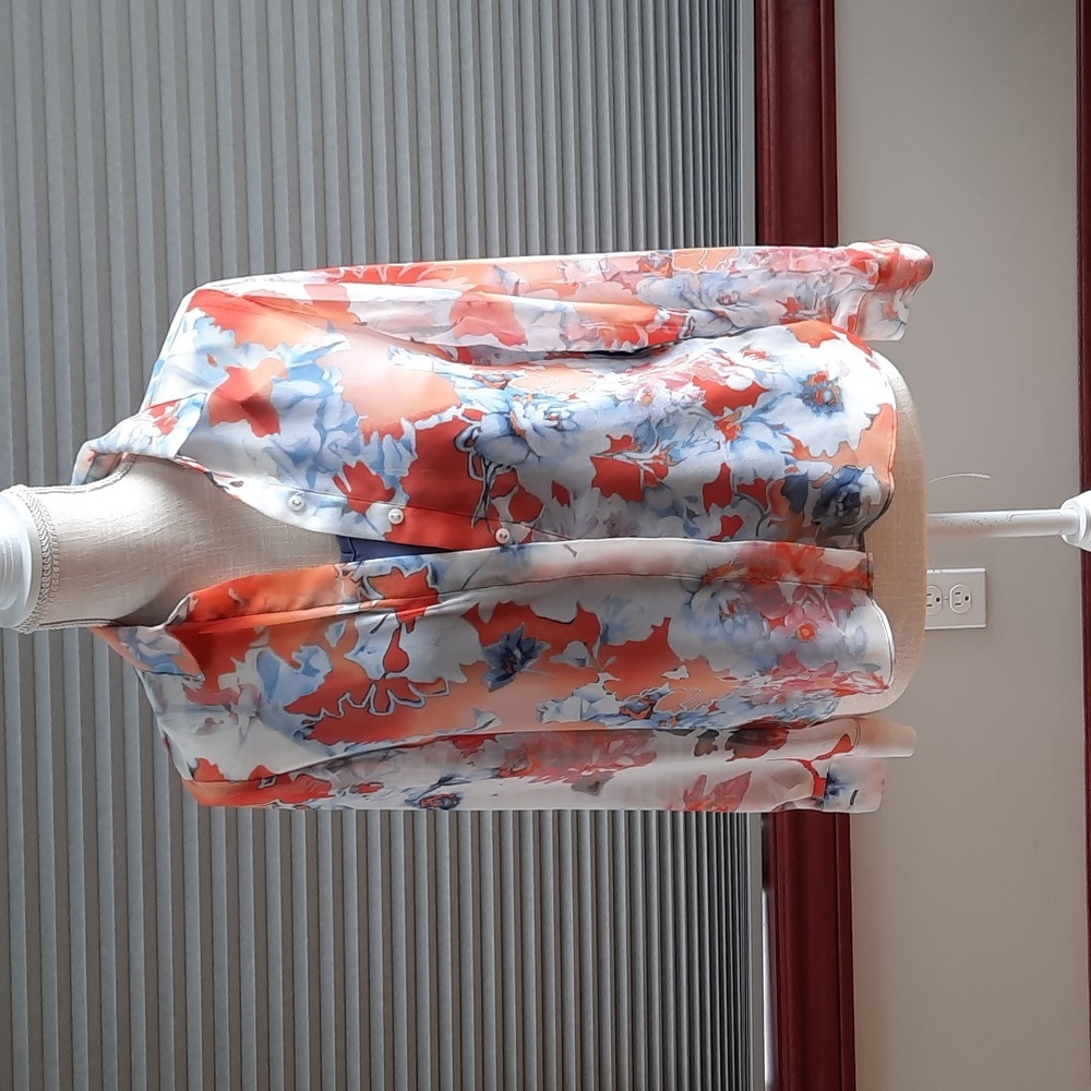 Sheer floral top​